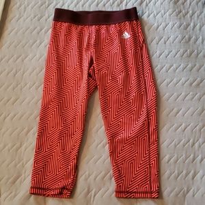 Adidas Techfit Capri Tight Size Small